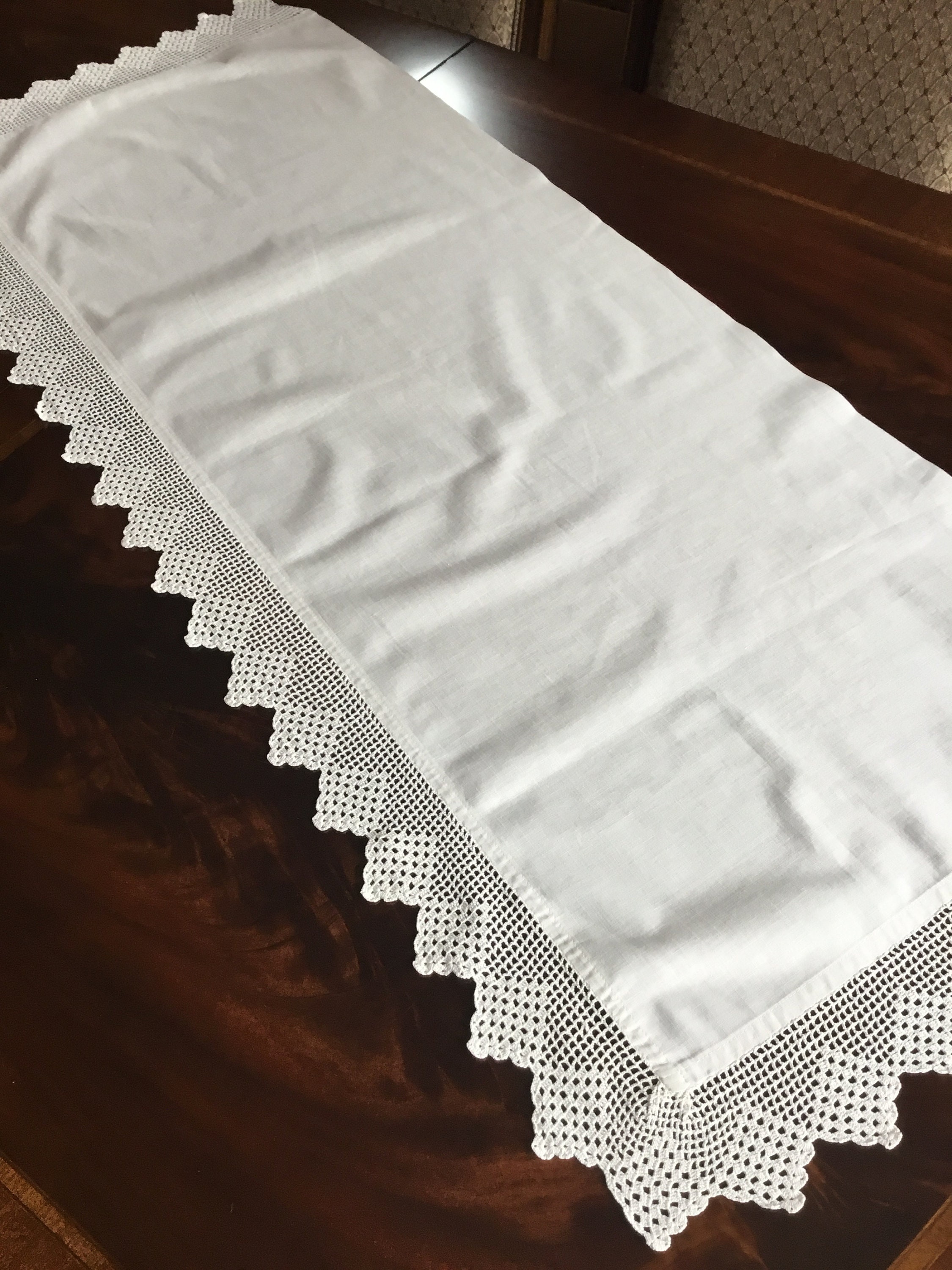 Victorian sideboard runner sideboard scarf sideboard cloth Etsy