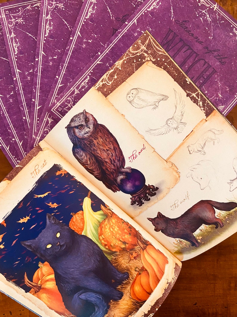 Seasons of the Witch Artbook - Etsy