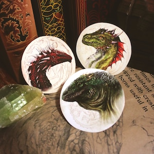 Aufkleberpaket || Drachen || Fantasy-Planer-Tagebuch