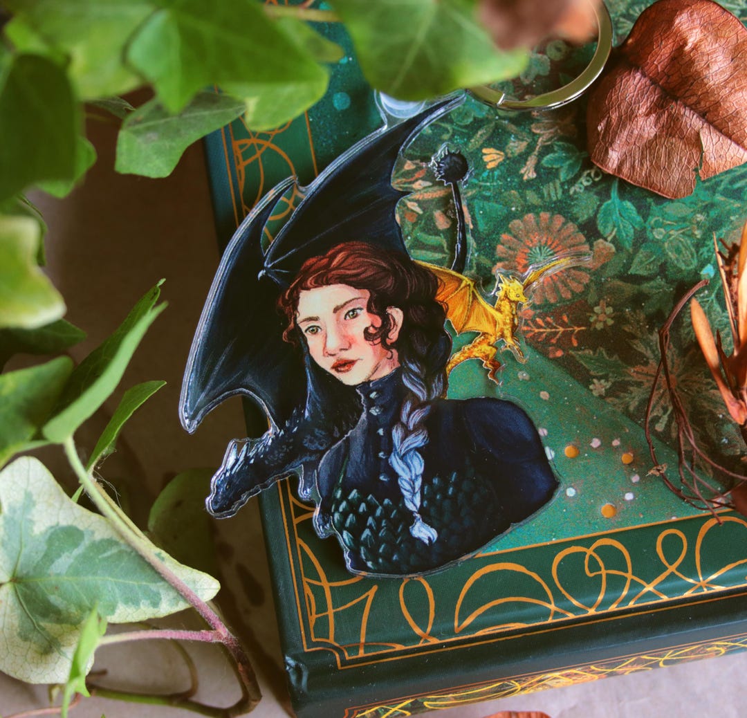 Fantasy Acrylic Keychains || Young Adult Book || Medieval Romantasy ...