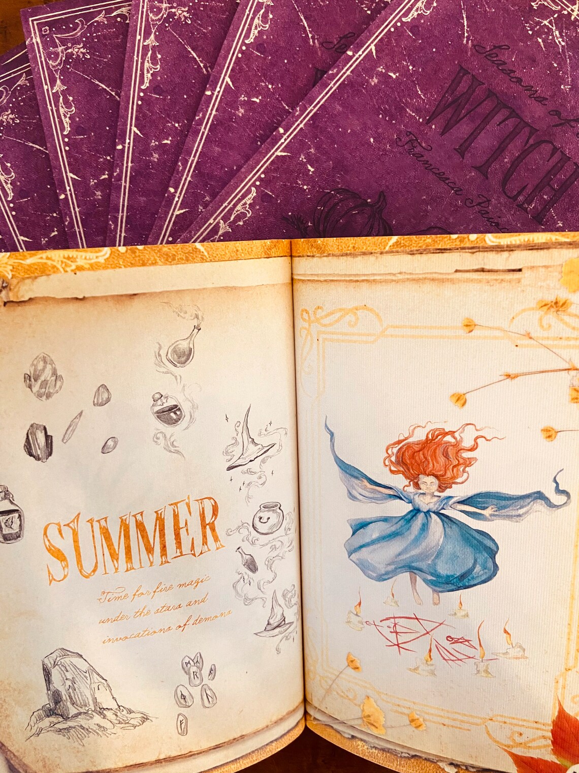 Seasons of the Witch Artbook - Etsy