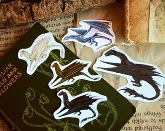 Stickerpaket || Drachen || Fantasy-Planer-Tagebuch