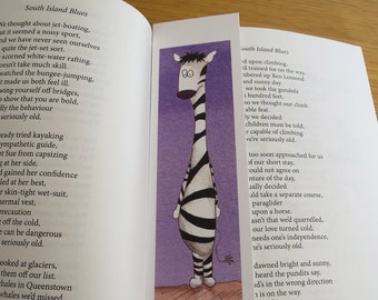 Zebra Bookmark