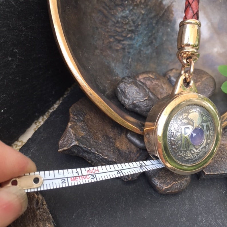 Tape Measure Keychain // Leather Keychain // Personalized Etsy