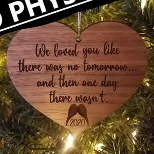 SVG file Loss of a loved one ornament