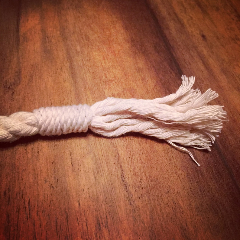 Nautical Rope Belt With Whipping Knot Ends 1/2 Etsy