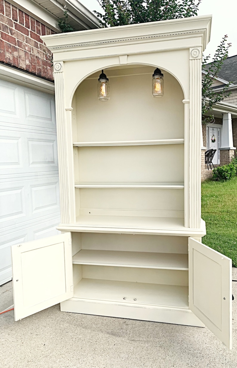 Available Tall Bookshelf Liquor Wine Etsy