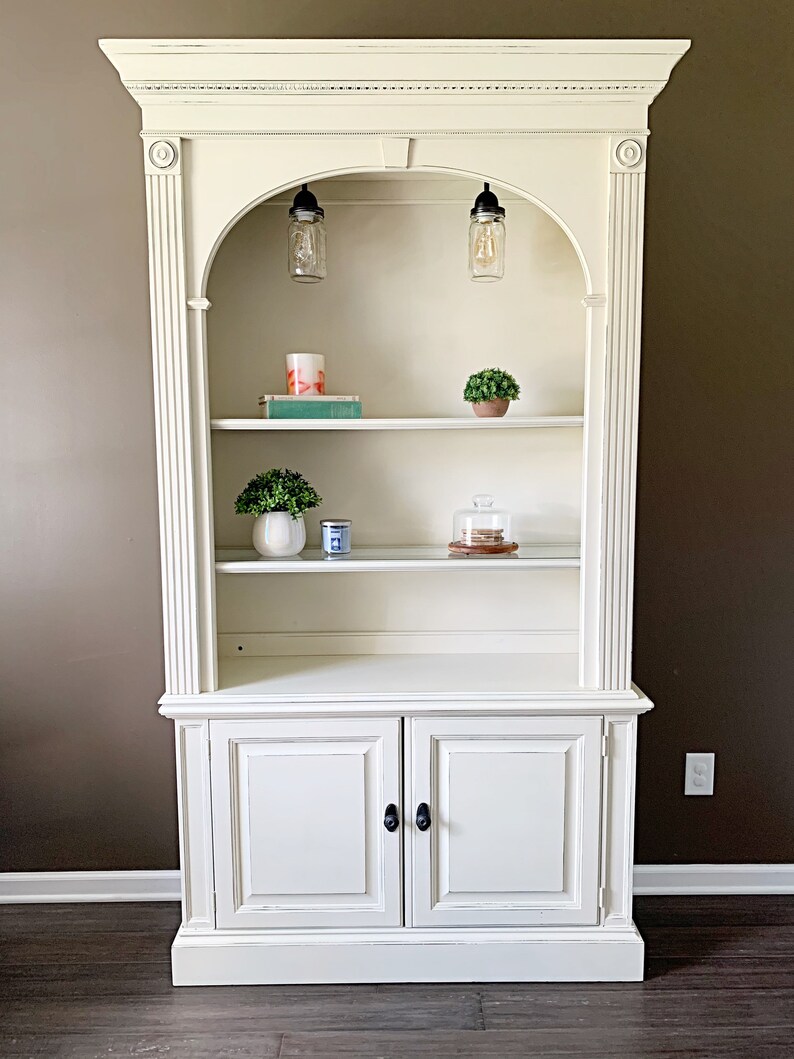 Tall Bookshelf Liquor Wine with Lights Etsy