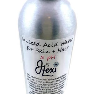 Ionized Acid Water, Beauty Water, Hair Water, Acid Water,blemish water, hydrating hair water, beautiful skin water, acne water, best water
