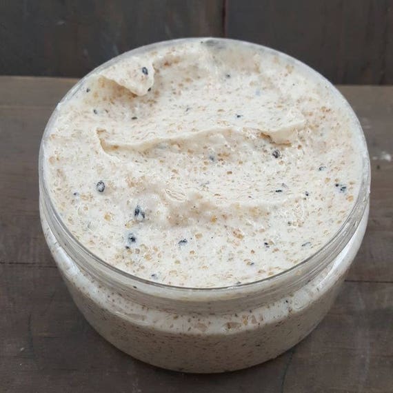 Shea + Mango Raw Sugar Scrub . . . holistic handmade + natural body scrub beautifies, exfoliates + moisturizes skin face + body