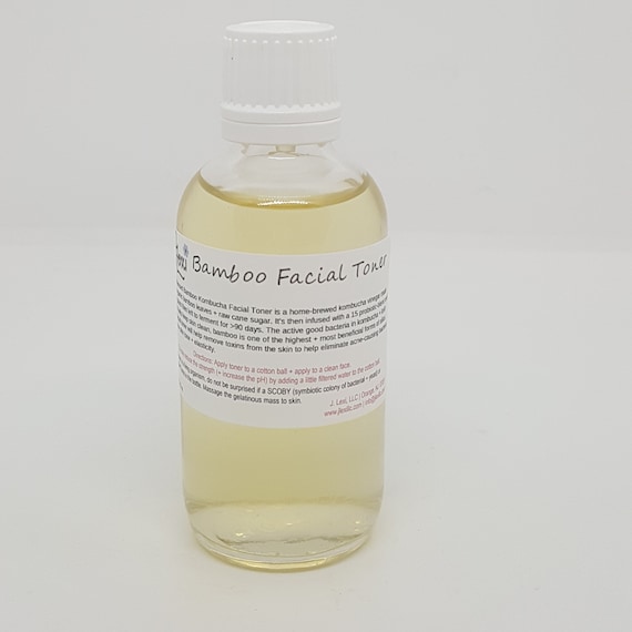 Bambus Gesichtswasser, Gesichtswasser, adstringierend, Kombucha Essig,  probiotisches Gesichtswasser, Kieselsure Toner, Gesichtsreiniger - Etsy.de