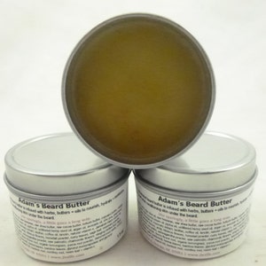 Adam&#39;s Beard Butter, beard butter, beard balm, antifungal beard butter, handmade beard balm, best beard butter,herbal beard balm,butter balm