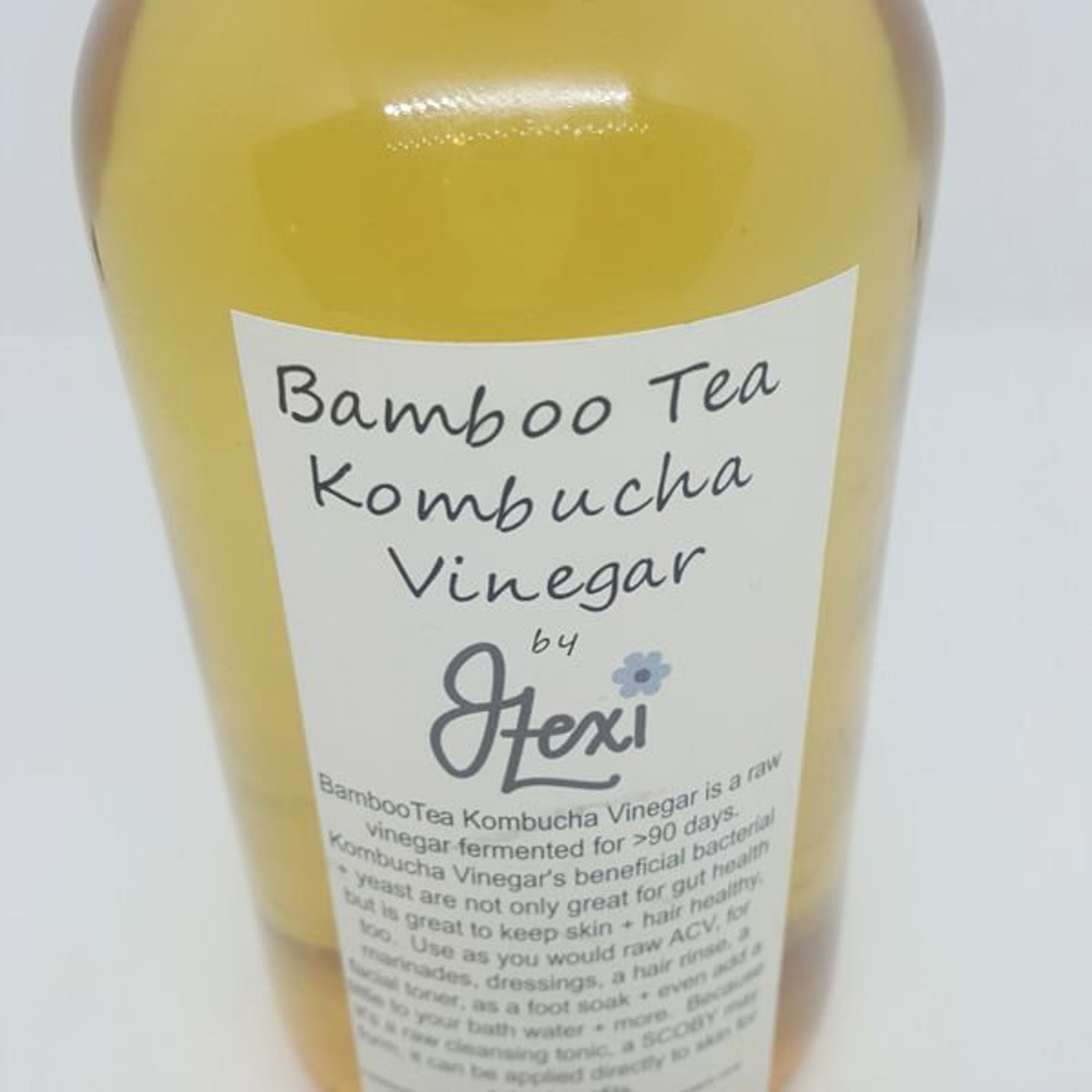 Bamboo Kombucha Vinegar, Fermented Vinegar, Gut Health, Kombucha, Probiotic Vinegar, Raw