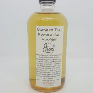 Bamboo Kombucha Vinegar, fermented vinegar, gut health, kombucha, probiotic vinegar, raw kombucha vinegar, raw bamboo kombucha vinegar,
