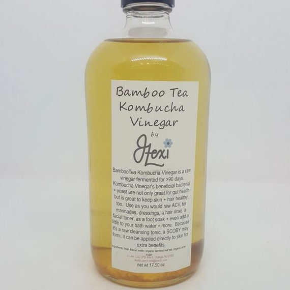 Bambus Kombucha-Essig, fermentierter Essig, Darmgesundheit, Kombucha,  probiotischer Essig, roher Kombucha-Essig, roher Bambus-Kombucha-Essig, -  Etsy.de