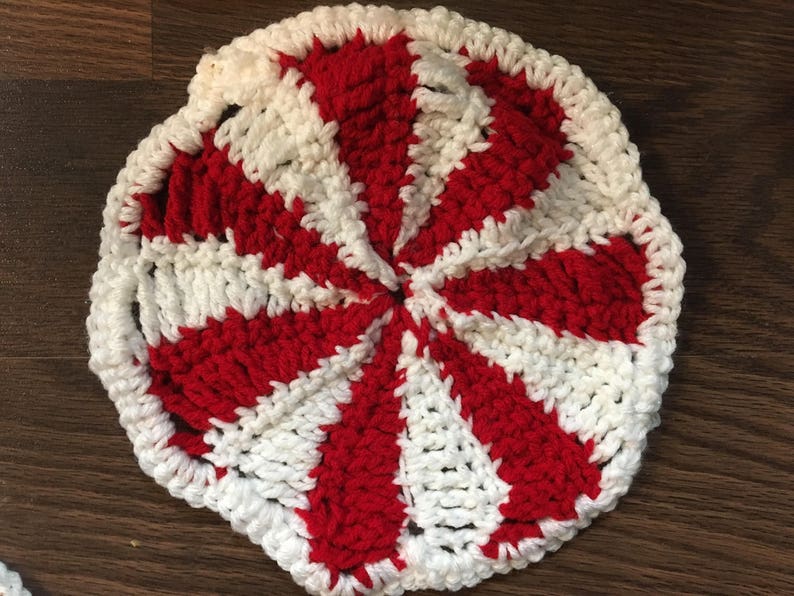 Bedspread White Custom Christmas Gift Afgan Crochet Red Peppermint Afgan Peppermint Blanket Wedding Gift Handmade Blanket Bedding Home Living Lifepharmafze Com