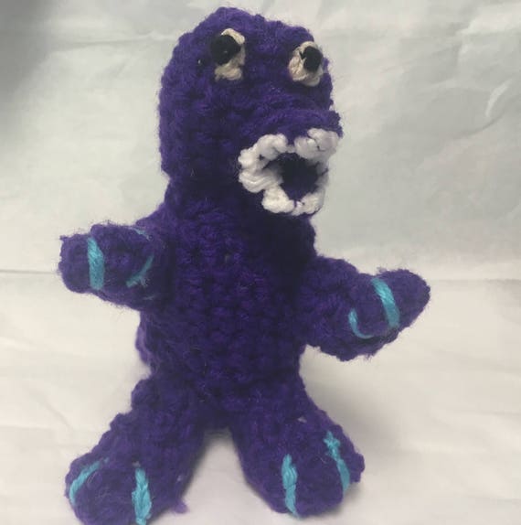 purple dinosaur stuffed animal