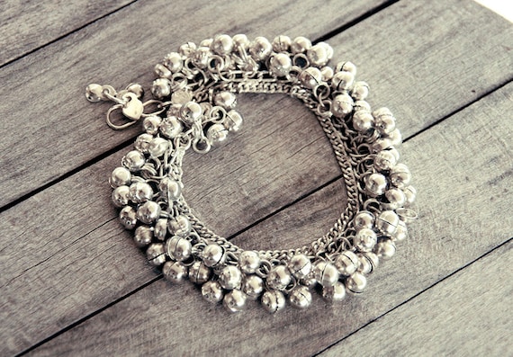 Bell anklet, Indian anklet, jinkle bell anklet, an