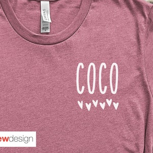 Coco Shirt, Gift for Coco, Grandma shirt, gift for grandma, mothers day gift, Coco shirt, Coco gifts, grandmas birthday, coco to be