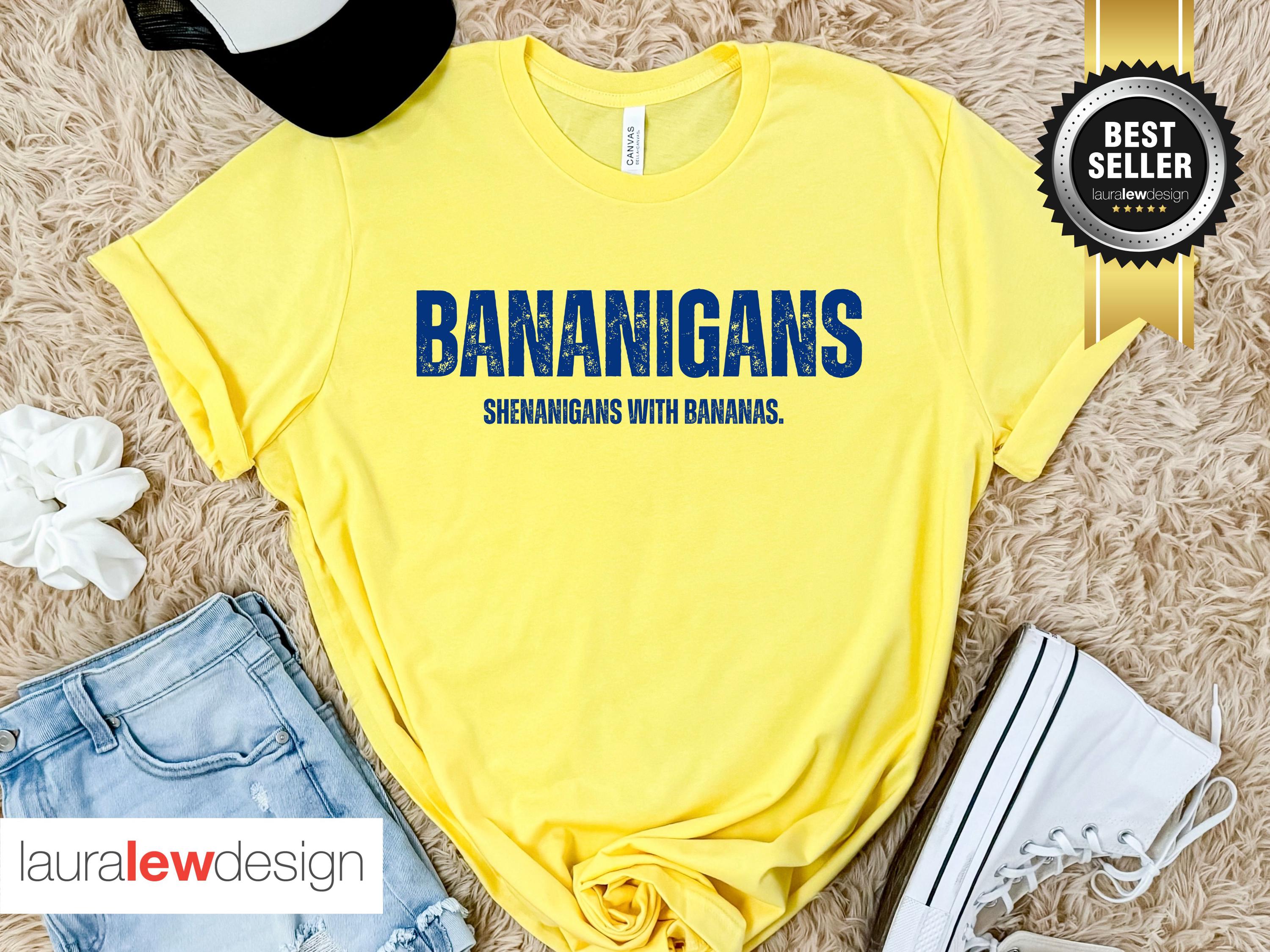 Bananigans: Shenanigans With Bananas Shirt, Savanna Game Day Shirt
