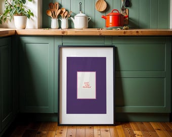 Just Like Heaven-print, muziekprint jaren 80, paarse slaapkamerdecoratie (digitale download)