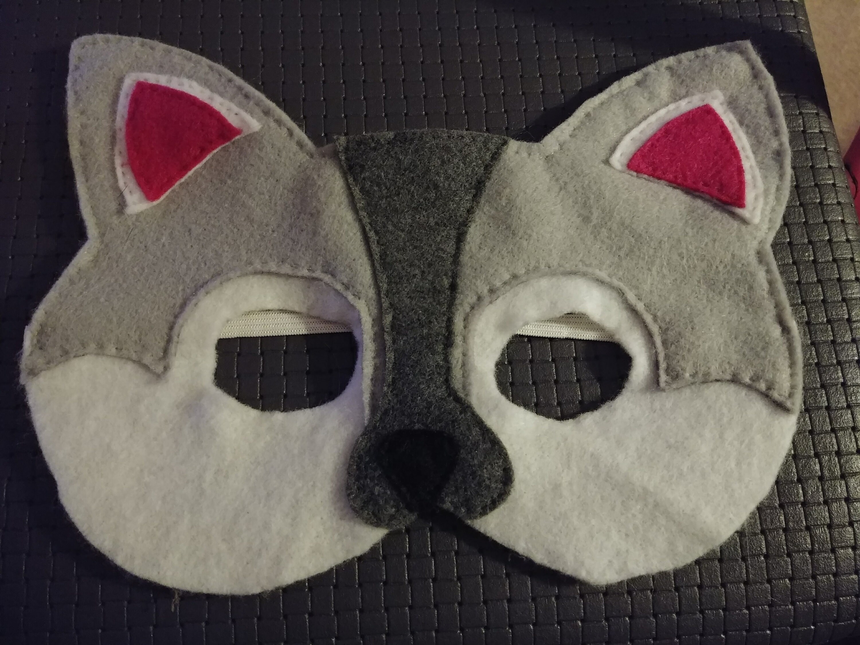 Kids Accessory With Sound Wolf Mask 