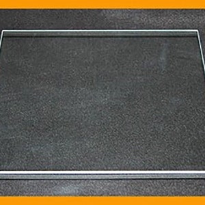 10 Inch Square 3/16 thick Flat Clear Glass Square Clear Flat Glass for Decoupage, Square Flat Glass Blanks, Flat Clear Glass Supplies