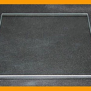 4 Inch Square 1/8&quot; thick Clear Flat Glass, Square Flat Clear Glass for Decoupage, Square Flat Glass for Crafts, Flat Clear Glass