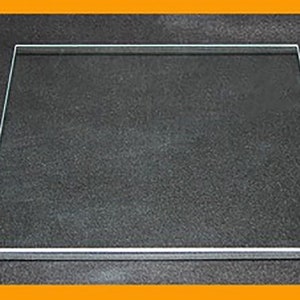 6 Inch Square 1/8&quot; thick Flat Clear Glass, Square Clear Flat Glass for Decoupage, Flat Glass Crafting, Clear Flat Glass, Flat Glass Supplies