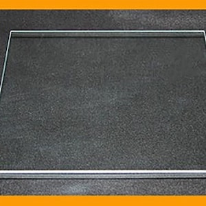 5 Inch Square 1/8&quot; thick Flat Clear Glass, Square Flat Clear Glass for Decoupage, Square Flat Supplies, Square Flat glass, Flat Craft Glass