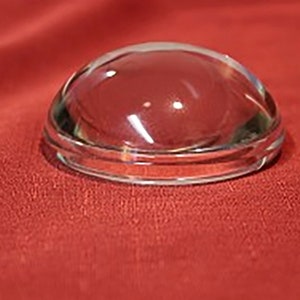 3 Inch Round Recess Dome Crystal Paperweight-Crystal Dome Paperweight for Decoupage, Personalize Dome Paperweights, Dome Glass Supplies