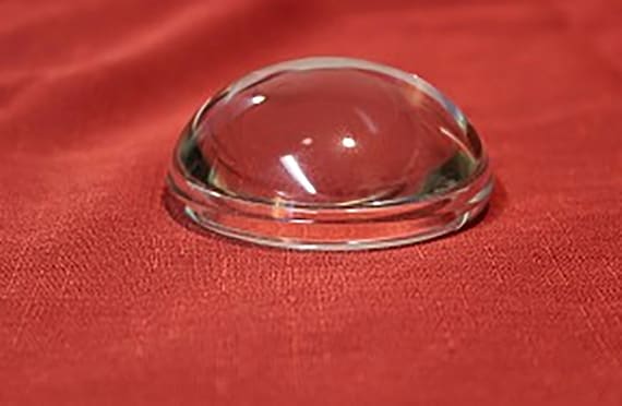 3 Inch Round Deep Recess Dome Crystal Paperweight for Decoupage Decorate Dome Paperweights Dome Glass Supplies