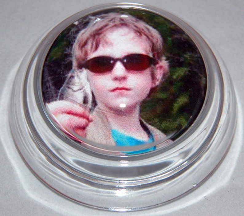 3 Inch Round Deep Recess Dome Crystal Paperweight for Decoupage Decorate Dome Paperweights Dome Glass Supplies