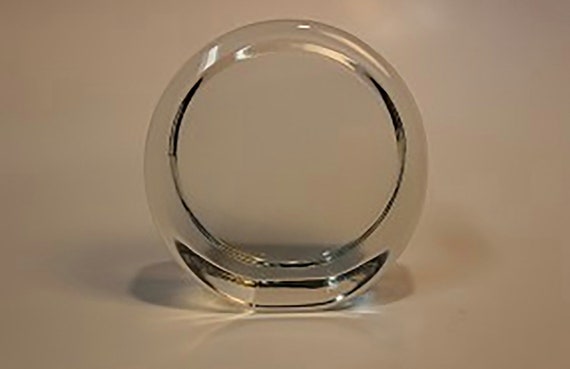 3 Inch Round Deep Recess Dome Crystal Paperweight for Decoupage Decorate Dome Paperweights Dome Glass Supplies