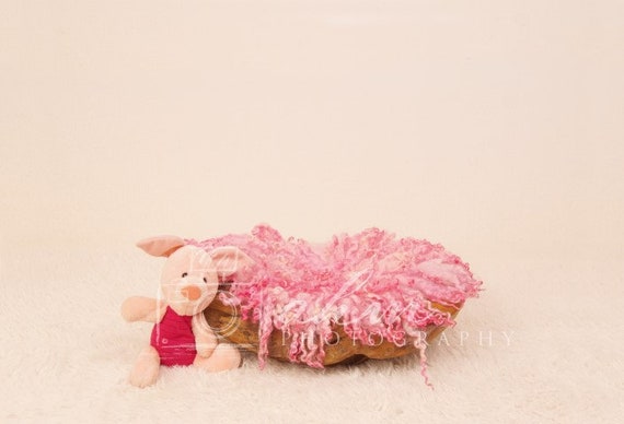 Recien Nacido Fondo Digital Winnie Pooh Piglet Rosa Bebe Etsy