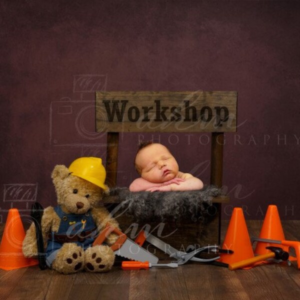 Construction Teddy Bear - Etsy