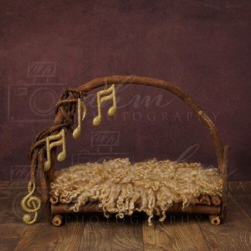 Newborn Digital Backdrop Music Note Newborn Background Music Etsy