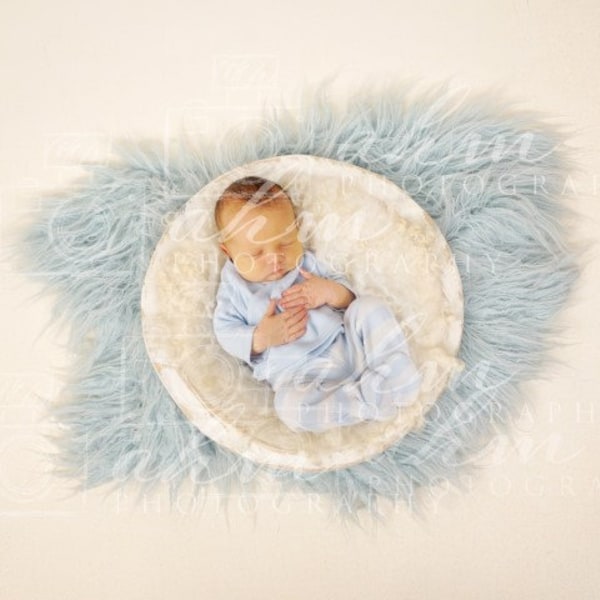 Newborn Digital Backdrop Boy Simple Baby Composite Background Sale