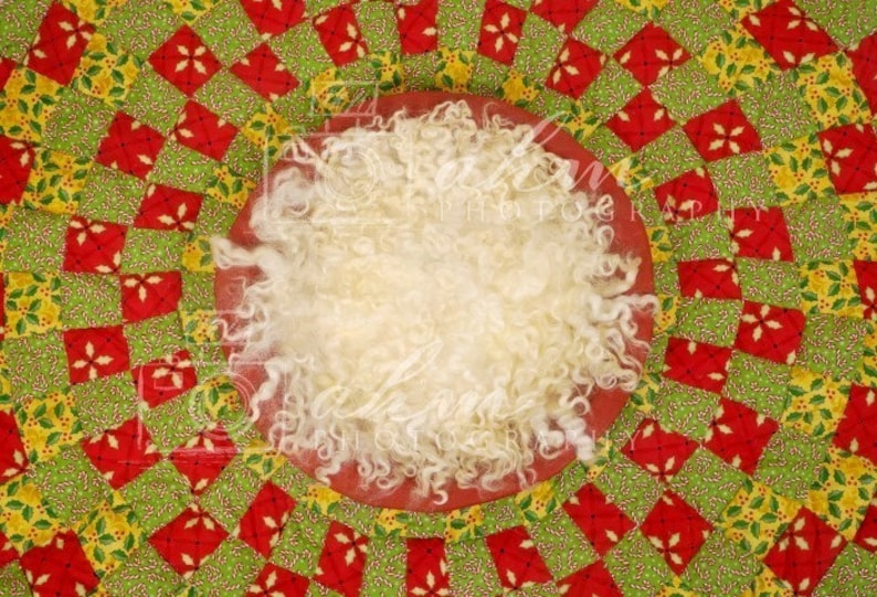 Christmas Quilt Newborn Digital Backdrop Baby Boy Girl Composite Background Sale