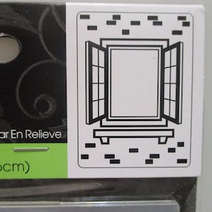 Darice Window Shutter Embossing Folder-Window Embossing Folder