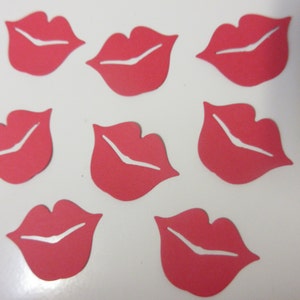 25-2&quot;x 2&quot; Lip Die Cuts-Valentine Dies