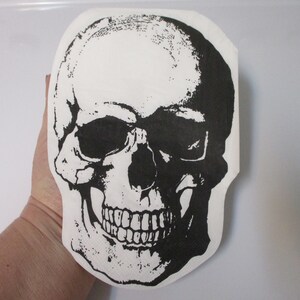 2-Skull Shaped Luncheon Decoupage Napkins-Halloween Decoupage Napkins-Fall Decoupage Napkins