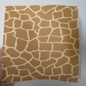2-Giraffe Print Luncheon Decoupage Napkins-Jungle Decoupage Napkins-Animal Print Decoupage Napkins