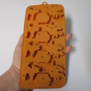 Witch, Cat, and Cauldron Silicone Candy Mold-Halloween Candy Mold-Fall Candy Molds