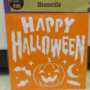 Happy Halloween Stencil Set-Trick Or Treat Stencils