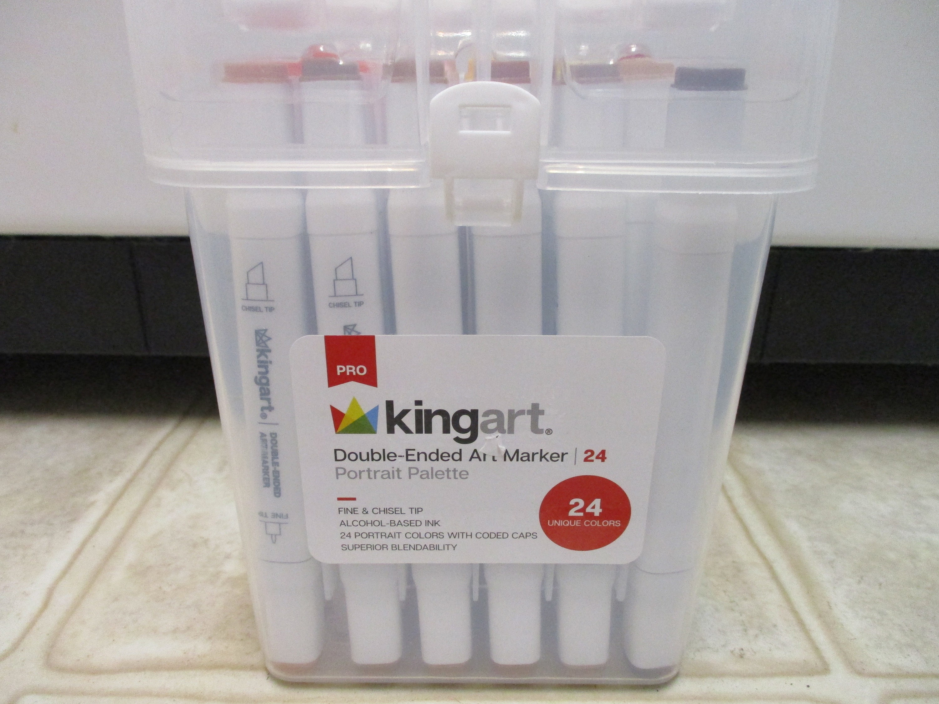 Fine Tip Chalk Pens 3 pack - White - reversible tip liquid chalk (round and  chisel) markers FREE SHIPPING