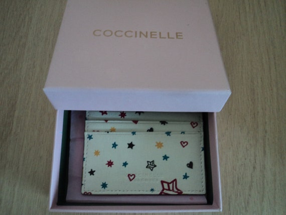 NEW Coccinelle Leather Card Holder - Etsy