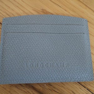 Porte-cartes Longchamp Le Foulonne en cuir Fabriqué en France