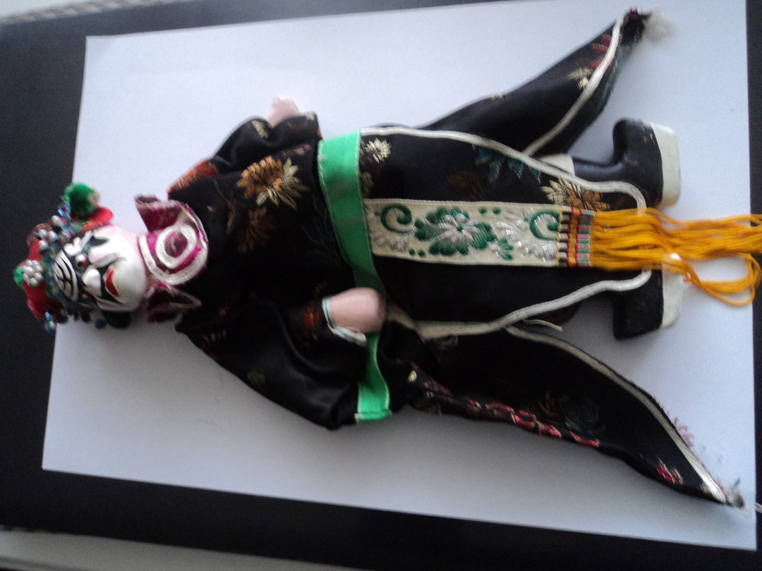 Vintage Hand Puppet Chinese 2 - Etsy