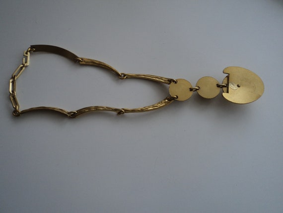 Vintage Oranium Paris Gold Plated Necklace - Etsy